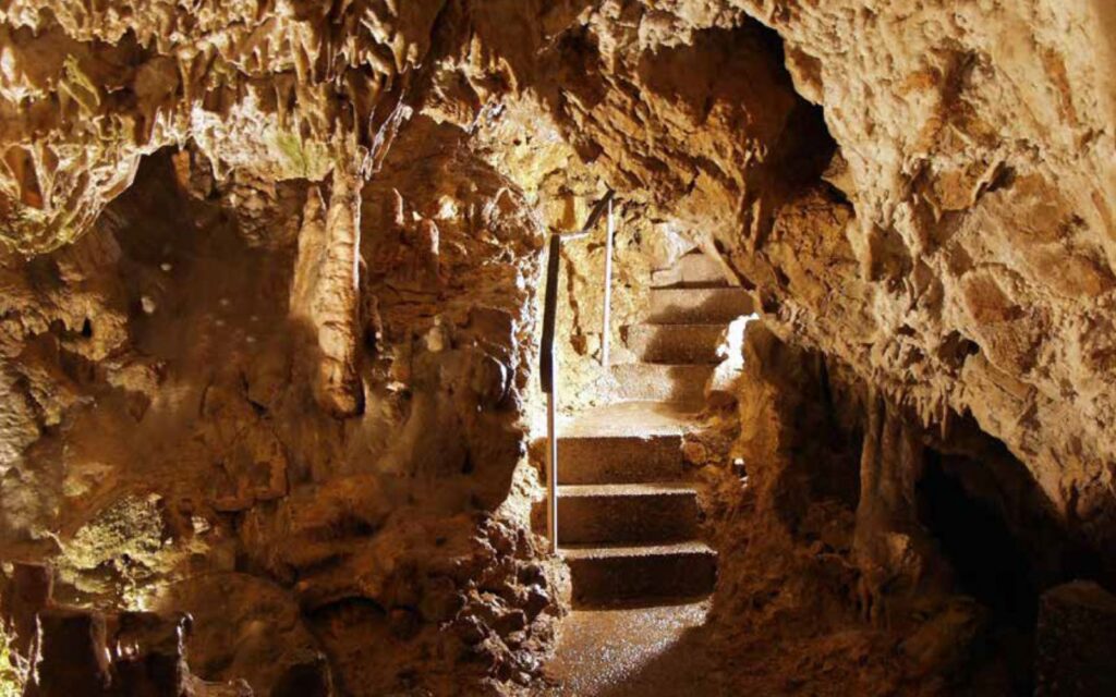 Picture at a height with stairs