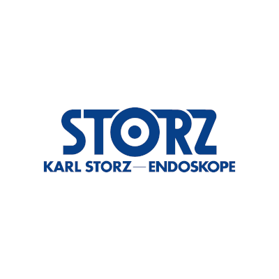 blue lettering STORZ, Karl Storz - Endoscopes