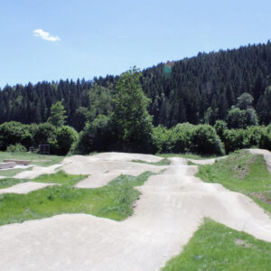 Impression des Bikeparks Mühlheim an der Donau.