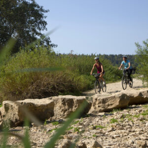 Die Hauptsversinkungsstellen der Donauversickerung lassen sich mit einer Rad- oder Wandertour verbinden.