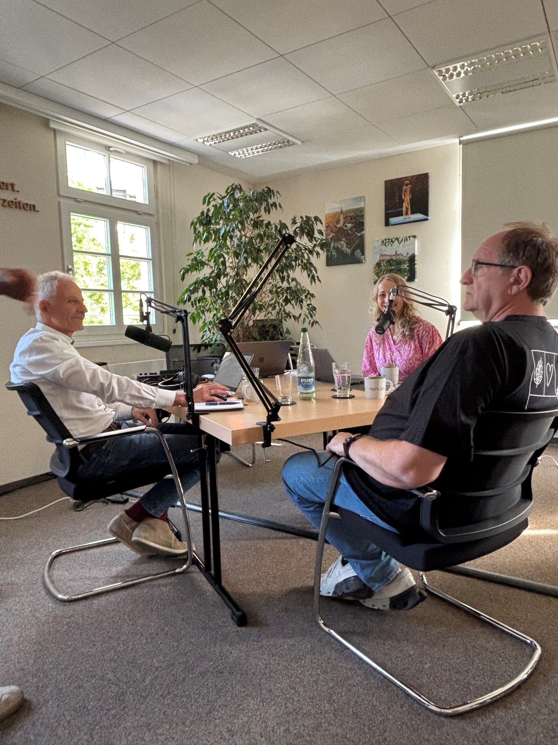 Podcast-Aufnahme Heiner Beck